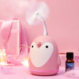 220ml Mini Portable Aroma Humidifier Cute Penguin USB Air Diffuser for Home Office Car Mist Maker Essential Oil Diffuser