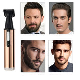 2in1 Electric Nose Hair Trimmer USB Charging Pofessional Hair Trimmer For Men Eyebrow Ear Facial Hair Removal Razor Beard