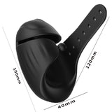 Male Vibrator Glans Massager Penis 10 Modes Stimulation Glans Delay Trainer Blowjob Male Masturbator Sex Toys for Men Adults