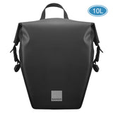 SAHOO 20L Waterproof Cycling Trunk Bag Bicycle Rear Rack Bag Bike Pannier Bag Travel Bag Large Capacity Saddle Bag for Bicycle