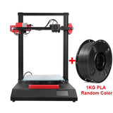 All Metal Large 3D Printer ET5X Auto Bed Leveling Dual Z Axis Motors Resume Printing Filament Detection Max 300*300*400mm