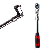 3/8 Inch Ratchet Wrench Extendable Ratchet Socket Wrench Long Handle Shaft Auto Tool Chrome Vanadium Steel 72 T