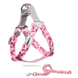 Reflective Dog harness Nylon with leash for small big dogs Chihuahua husky pitbull dog vest harnesses leash Pet dog accesories