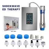 Touch Screen ED Electromagnetic Extracorporeal Shock Wave Therapy Massage Gun Pain Relief Shockwave Therapy Machine Health Care