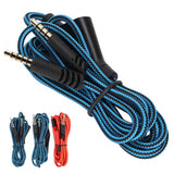 Replacement Audio Cable Inline Volume Control Wire and Without Inline Mute Control Cord for Astro A10 A40TR Gaming Headset