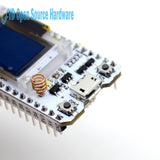 1pcs 868MHz/915MHz LoRa ESP32 Blue oled Wifi SX1276 Module IOT Development Board with Antenna For  Electronic diy kit