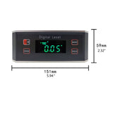 Mini Digital Display Level Multifunctional Aluminum Alloy High Accuracy Magnetic 67JE