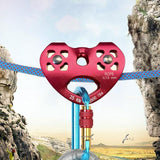 Double Pulley Trolley Tree Rigging Zipline Rock Climbing Arborist Tree Climb
