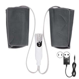 1set Leg Massager  Machine Hot Compress 3 Strength Air Compression Knee Thigh Lower Leg Massage Machine 110‑240V