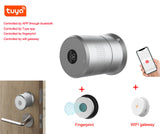 Home Smart Tuya Bluetooth US Deadbolt Lock M510 Fingerprint Keypad Airbnk Tuya APP