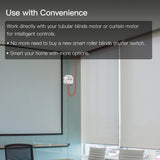 Smart Curtain Module 2 Gang Wi-Fi Smart Curtain Switch Voice Control APP Remote Control Share Function Independent Control