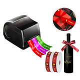 203dpi/306dpi Satin Ribbon Printing machine Digital Hot Foil Stamping Printer machine Sticker printer thermoprinting machine