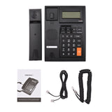 16-digit Backlight LCD  Corded Phone Desk Landline Telephone Wall Mount Fixed Support Hands-Free Redial Flash Volume Control