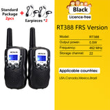 RETEVIS RT388 Walkie Talkie Children 2 Pcs Children's Radio Receiver Walkie-Talkie Kids Birthday Gift Child Toys for Boys Girls