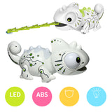 RC Chameleon 2.4GHz Robotic Intelligent Dinobot Toy Remote Control Chameleons Dinosaur Toys rc Animals Children Kids Gifts