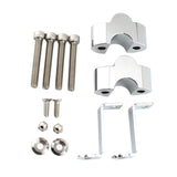 2 Pieces Handle Bar Risers Mount Clamp Adapter for  2020-2021