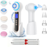 Newest Electric Face Cleansing Brush Blackhead Remover Vacuum Pore Cleaner Deep Cleaning Face Skin Care Face Wash Brush Massager