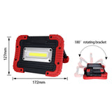 Portable LED Light LED Work Light Outdoor LED Light Powered By Battery For Outdoor Camping Hiking Emergency Lighting