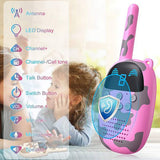 NEW-GOCOM Children's Toys Mini Walkie-Talkie Two-Way Radio Walkie-Talkie Remote Wireless for Outdoor Adventure Hiking Camping
