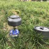Desert Fox Ultralight Mini Camping Stove Backpacking Stove Foldable Outdoor Compact Titanium Cookware Tools for Picnic, Cookout