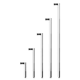 Handheld Boom Pole For Mic,5-Section Extendable Microphone Arm For Filming With 3/8 Inch Threads,Adjustable To 10Ft