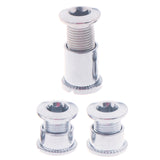 1PC Nail Plate Dental Plate Screws Steel Chainwheel Bolts Road Bike Crank Plate Crusset Nut Parts Bicycle Acc