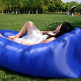 Inflatable Sofa Adult Beach Lounge Chair Pool Toys Folding Camping Sleeping Bag Waterproof Bags Lazy Swimming Supplies Air Bed