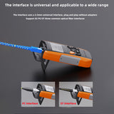 MINI OPM Handheld Mini Fiber Optical Power Meter Fiber Optical Cable Tester -70+6dBm SC/FC/ST Universal interface Connector