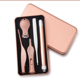 Clear ear visible ear scoop ear picking tool children luminous ear   wax tweezers nose wax clip baby  pick