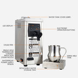 MPump Pressure Steam Milk Frother Coffee Milk Frother Latte Steam Engine Temperature Display One-Button Cleaning