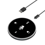 Omnidirectional microphone Y02 video conference interface microphone built-in speaker USB computer game notebook recording