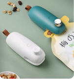 USB Rechargeable Electric Sealing Machine Mini Portable Pressing Plastic Bag Heating Sealer 3 Gear Adjustment Open / Seal Bags