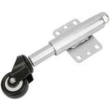 2inch PU Gate Wheel Spring Loaded Swivel Caster Heavy Duty 110lbs Load Capacity Spring Loaded Wheel For Door Furniture