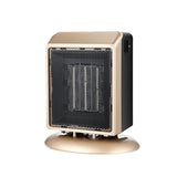 Home Desktop Heating Fan Fall Power Off Overheating Protection Automatic Thermostat Control EU Plug