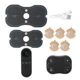 Electric Neck Shoulder Pulse Massager Adjustable Moxibustion Hot Compress Massager Patch Pain Relief TENS Muscle Stimulator