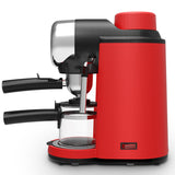 Home Office Small Coffee Machine Semi-Automatic Hand-Cranked Espresso Milk Frother Self-Cooking Mini All-In-One Coffee Machine