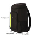 Cooler Backpack Waterproof Insulated Large Capacity Food Thermal Bag Leakproof Insulated Camping Isothermal Refrigerator Bag
