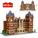 4823pcs World Famous Architecture Building Blocks UK Royal College of Music University DIY Mini Diamond Blocks Bricks Toys Gifts