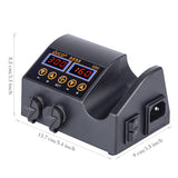 750W SMD Rework Soldering Station 2 in 1 hot air soldering iron LCD Digital display welding station for BGA PCB IC Repair 8898