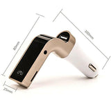 1pc Car Kit Bluetooth Handsfree FM Transmitter Cigarette Lighter Type Radio MP3 Player USB Charger Car Automobile Accessories