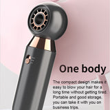 Amazon Hot Bladeless Hair Dryer Powerful Fast Hairdryer Blow Dryer Mini Compact Lightweight Home Travel