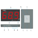 SNDWAY Digital Sound Level Meter 30~130db Noise Db Meter Measuring Large Screen Hanging Type Noise Decibel Monitoring Testers