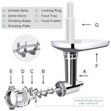 Metal Meat Food Processor Grinder Attachment for Kitchenaid Stand Mixer Meat Grinder Accessories Set