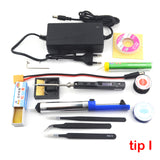 TS100 Mini Portable Smart Programmable Electric Soldering Iron Digital LCD Display Original Replacement Tip High Frequency+GIFT