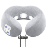 U-Shaped Electric Cervical Spine Massager, Heating and Pain Relief Memory Foam, Soft Neck Pillow Massage