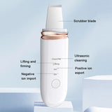 Professional Ultrasonic Facial Skin Scrubber Face Cleaning Machine Comedones Extractor Facial Deep Cleansing For Woman S