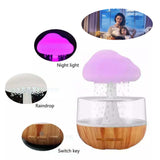 400ml Aroma Diffuser Air Humidifier Rain Cloud Smell Distributor Relax Aromatherapy Lamp USB Rain Sound Diffuser for Home