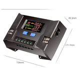 20A 30A Solar Charge Controller DC 12V 24V 50V PWM PV Charging Regulator For 100W 200W 300W 400W 500W Solar Panel