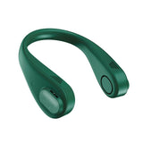 No Leaf Hanging Neck Mini Electric Fan Quiet Outdoor Sports Electric Fan With Horizontal Fiber Design