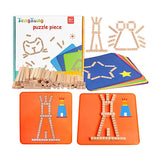 Variable Triangles Rainbow Toy Triangle Rainbow Toys Stacking Blocks Montessori Educational Toy Wooden Child Building Toys